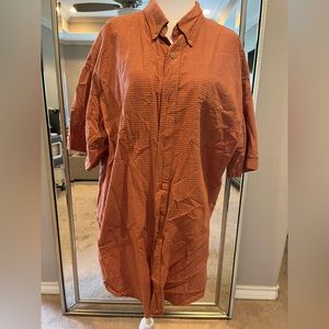 Men Casual Button Down Short Sleeve Shirt